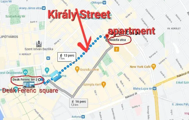 Downtown Acacia Str Apartment Budapest Hungary